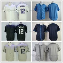 Vintage Baseball Jerseys 12 Wade Boggs Blank Jersey