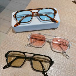 Sunglasses Super Classy Women Cat Eye Sunglasses Fashion Luxury Small Frame Rectangle Sun Glasses 2021 New Retro Blue Shades For Female G230223