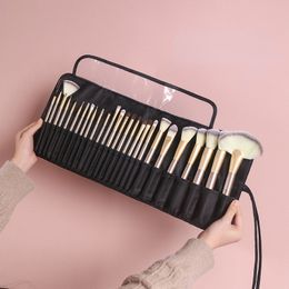 Cosmetic Bags Cases Makeup Professional Artist Womens Brush Travel Organiser Brushes Fold Tools Empty 230224