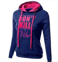 Womens Hoodies Sweatshirts chic women hoodies sweatshirts ladies autumn winter festivals classics comfort fall clothing dont kill sweat shirts 230224