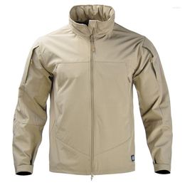 Hunting Jackets HAN WILD Lightweight Jacket 2023 Combat Military Tactical Men Waterproof Breathable Bomber Casual