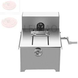 Stainless Steel Manual Sausage Knotting Machine Small Table Top Sausage Twisting Binding Machine