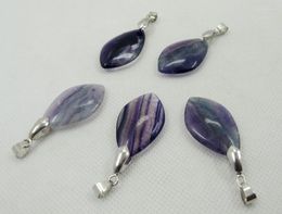 Pendant Necklaces Arrived!Natural Fluorite Gem Stone Fit Jewelry Necklace Suit Christmas Gift Promotion Price!!!