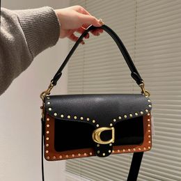 Women Bag Designer Bags Luxurys Handbag Crossbody Bag Tabby Shoulder Purse rivet style Single Shoulder Handbags Ladies Tote Bag Vintage Dionysian handbag Backpack