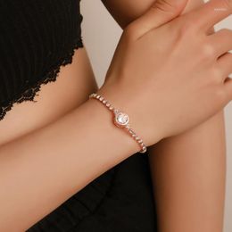 Charm Bracelets Miuoxion Wholesale Fashion Love Heart Zircon Jewellery Small Fresh And Simple Inlaid Bracelet Namour Gift