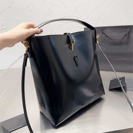 Ysllbag Purse ys Bucket Bags Luxurys Handbags Fashion Bags Designer Womens Totes Bags Leather Shoulder Bag Vintage Shopping Wallet Drawstring 230224