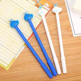 Pc Cute Velvet Silicone Gel Pen School Office Supply Stationery 0.5mm Black Ink