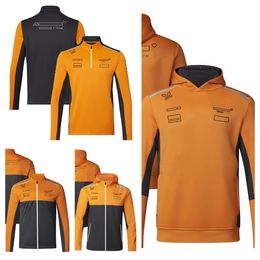 F1 team uniform 2023 new racing hoodie male fans with the same coat customization