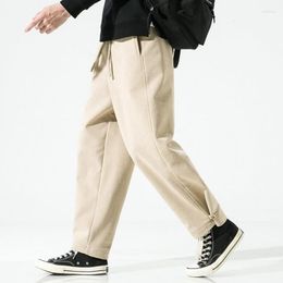 Men's Pants Men's Harajuku Retro Corduroy Padded Thick Chinese Style Work Casual Fashion Versatile Jogging Sweatpants
