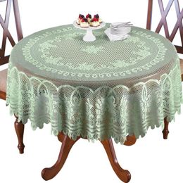 Table Cloth White Or Cream Lace Kitchen Tablecloth Round Oblong Choice Cover Tea Tablewaer 20Mar27