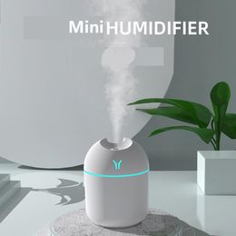 250ML Mini Air Humidifier USB Aroma Essential Oil Diffuser For Home Car Ultrasonic Mist Maker with LED Colour Night Lamp Diffuser