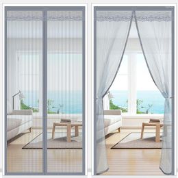 Curtain Anti-mosquito Door Screen Partition Bedroom Self-priming Magnet Free Punch