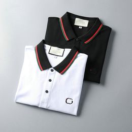 Men's Polos Polo Shirt New Golf Designer Luxury Fashion Print Letter Polo Collar Casual Summer Short Sleeve Dress xxxx