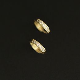 Stud GOLDtutu 9k Real Gold Earrings Hoops Circle Jewellery Minimalism 230223