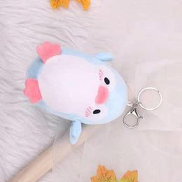 Keychains Cute Shy Penguin Plush Doll Pendant Keychain For Women Girl Bag Schoolbag Jewelry Party Gifts