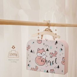 Hangers Racks 10/5Pcs Baby Creative Hanger Rack Baby Wooden Clothes Hanger Home Girls Princess Room Nursery Decor for Kids Present Children