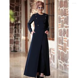 Ethnic Clothing Abaya Dubai Suit Women Muslim Sets Hijab Long Dress Gown Outfits Turkish Islamic Eid Mubarak Musulman Ensembles