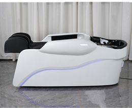 Electric intelligent massage shampoo bed water circulation fumigation head treatment thermostatic whole body salon furniture, salon shampoo bed