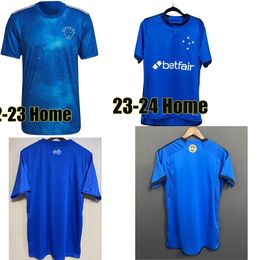 23/24 Cruzeiro Esporte Clube Home soccer jerseys outubro rosa version 2023 2024 GIOVANNI EDU BRUNO JOSE ADRIANO football jersey camisa