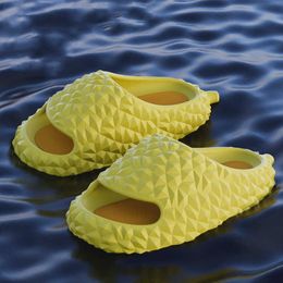 Slippers Summer Beach Non-Slip Men Durian Eva Flat Shoes 2023 New Men's Fashion Outdoor Indoor Home Cool Soft Slides Y2302