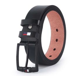 Belts Men's PU Alloy Square Buckle Business Leisure Belts 2023 Autumn Winter Fashion Black Coffee Brown Belts belts for men Z0223