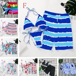 Designers Womens Swimwear Mens Beach Shorts Full Letter Print Lovers Swimsuit Outdoor Vacation Men and Women Swimming Suit