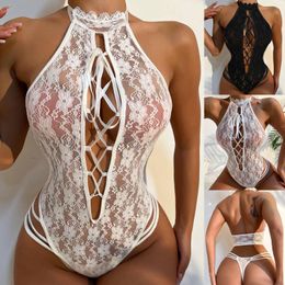 Bras Sets Women's Lingerie Sexy Push Up Women 1 PC Lace Sleepwear Garter Fashion Ring Pajamas Steel Underwear Milk