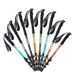 Trekking Poles Naturehike Family Trekking Poles Folding Hiking Stick 3Section Walking Poles Adult Child Alpenstocks Ultralight Trekking Fold J230224