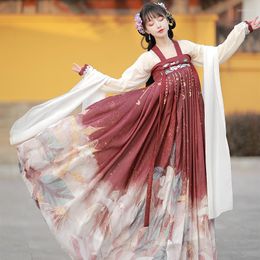 Stage Wear 2023 Chinese Traditional Lady Fairy Cosplay Clothes Hanfu Dress Women Ancient Princess China Style Folk Dance Costume Female