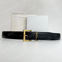 Designerbälten S spännbälte för kvinnor äkta läder 3 cm bredd hög kvalitet män cnosme womens midjeband cintura ceintures med låda