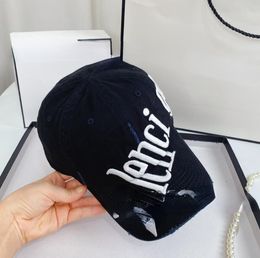 Top Side Embroidery Decorative Letters All-Season Sunshield Sun Protection Baseball Cap