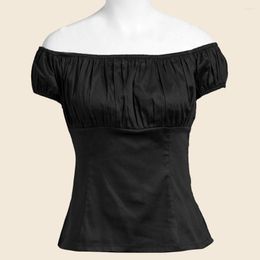 Women's Blouses SISHION Vintage Womens Tops And TP204R White Blouse Red Black Pink Sexy Summer Ladies Women Shirts