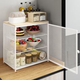 Kitchen Storage & Organization Multi Function Cabinet Cupboard Shelf Household Products Table Top Cup Bowl Dish Box Organizer