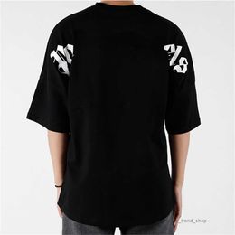 Летняя мужская женская пальмовая футболка Mans Stylist Guillotine Bear Palms Printed Short Sleeve Truncated Bears Angles Tees Angel Tshirt Yh3cza88