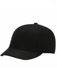 Ball Caps 2023 Plus Size Baseball Women Fashion Short Brim Sun Hat Big Head Man Racing Felt Sport Cap 56-60cm