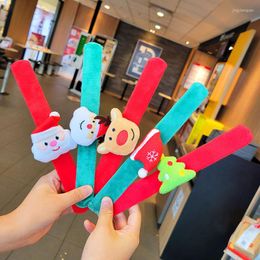 Bangle 12Pcs Christmas Gift Cartoon Slap Bracelets Kids Cuff Unisex Boys Girls Jewellery Gifts