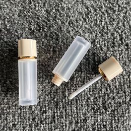 Storage Bottles 10/30/50pcs 4ml Empty Lip Gloss Tubes Glaze Brush Makeup Cosmetic Container Lipstick Refillable DIY