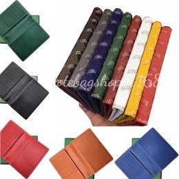 High Quality Passport Cover card pack famous designer Men Women Fashion Holder Coin Purse Covers Id Card with Box