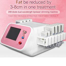 Dual wave lipolaser machine laser cellulite removal lipo diode body shaping laserlipo fat loss fast liposuction machines