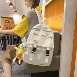 School Bags Campus Cool Girl Harajuku Large-capacity Junior High Student Schoolbag Fashion Casual Travel Backpack