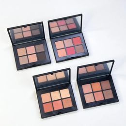 New 6 Colour Eye Shadow Palette 3.6g Makeup Eye Colour Long Lasting Cosmetics High Quality suede# hibiscus# nectar# copper