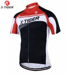 Racing Jackets X-TIGER Polyester Cycling Jerseys Pro Summer Bicycle Clothing Bike Clothes Wear Maillot Ropa Ciclismo