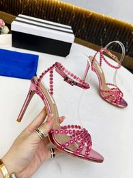 Designer Sandals Brand High Heel Shoes Women stone high heels lay sexy pumps 100% leather women heels wedding party shoes