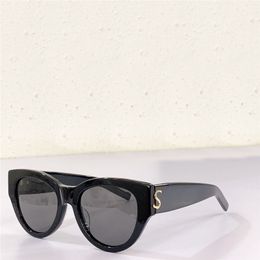 NOVO design de moda feminino gato olho de sol os óculos de sol M94 quadro de acetato popular e simples de estilo versátil de proteção UV400 ao ar livre