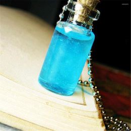 Chains Clouds In A Bottle Necklace Charm Cloud Sky Cork Vial Pendant Kawaii Sparkle