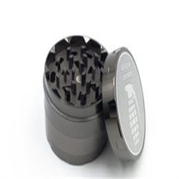 Smoking Pipes Lead grey creative personality, cigarette lighter, cigarette cutter grinder, four layer smoking tools pipe
