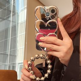 Heart Shape Phone Cases for Iphone 15 14 13 12 11 Pro Max Fashion Lady Girl Cute Cell