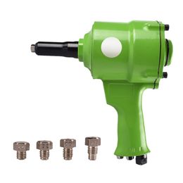 Pneumatic Tools Automatic Air Rivet Nuts Pistol Type Gun Nut Riveter For Aluminum Iron Stainless Nail Power Tool