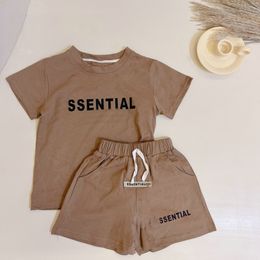 Boys Clothing Sets Summer Kids Design T Shirt Shorts Children Outfits Baby Tracksuit Infant Casual Clothes1888