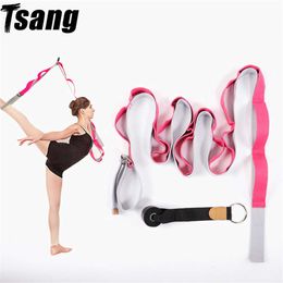 Yoga Stripes Women Dance Elastic Band Exercise Sport Yoga Bands Pilates Belt Home Fitness Gym Loop Resistance Bands Fitness Body Building J230225